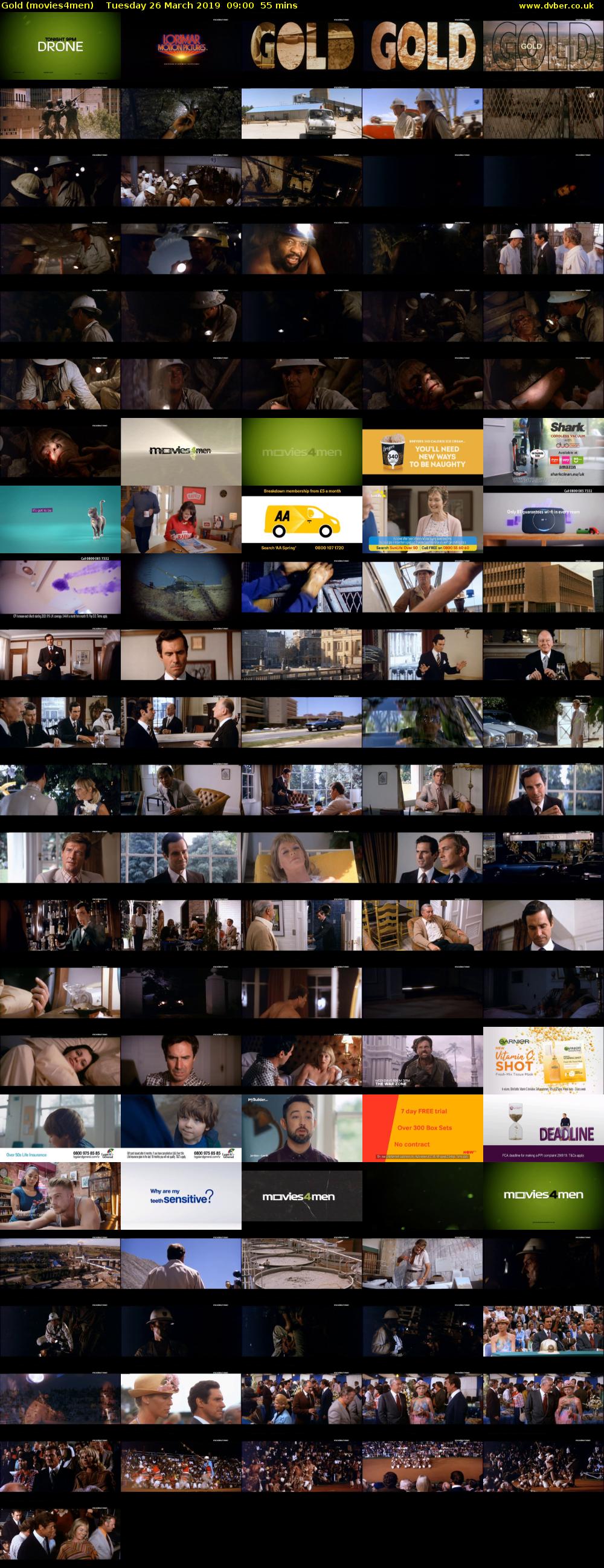 Gold (movies4men) Tuesday 26 March 2019 09:00 - 09:55