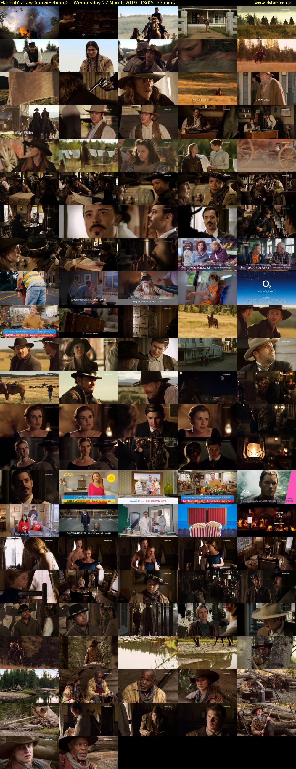 Hannah's Law (movies4men) Wednesday 27 March 2019 13:05 - 14:00