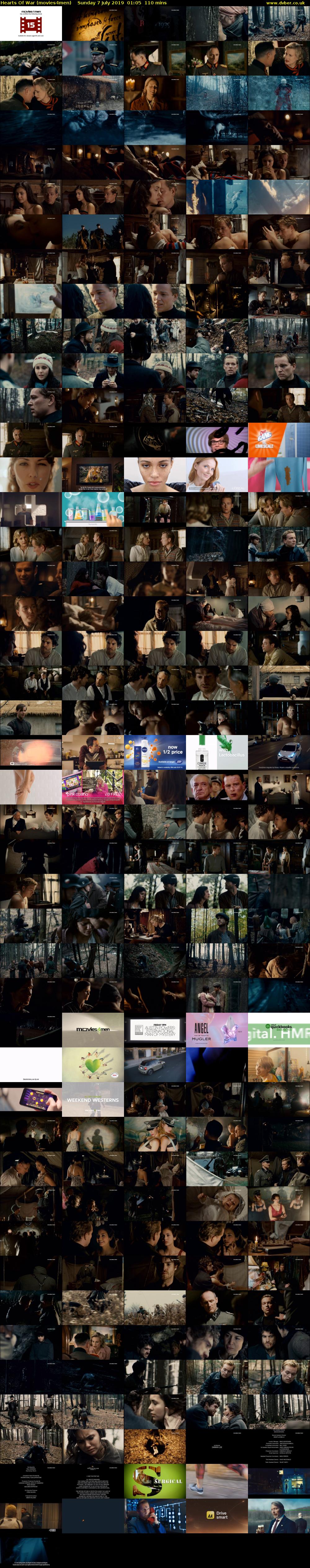 Hearts Of War (movies4men) Sunday 7 July 2019 01:05 - 02:55