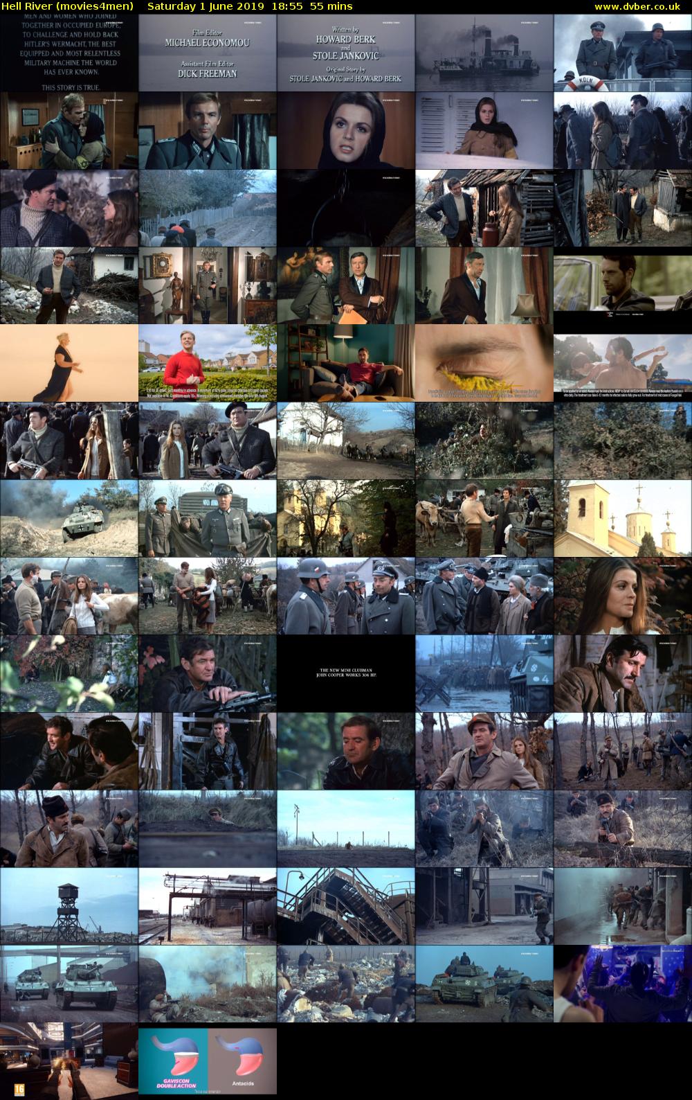 Hell River (movies4men) Saturday 1 June 2019 18:55 - 19:50