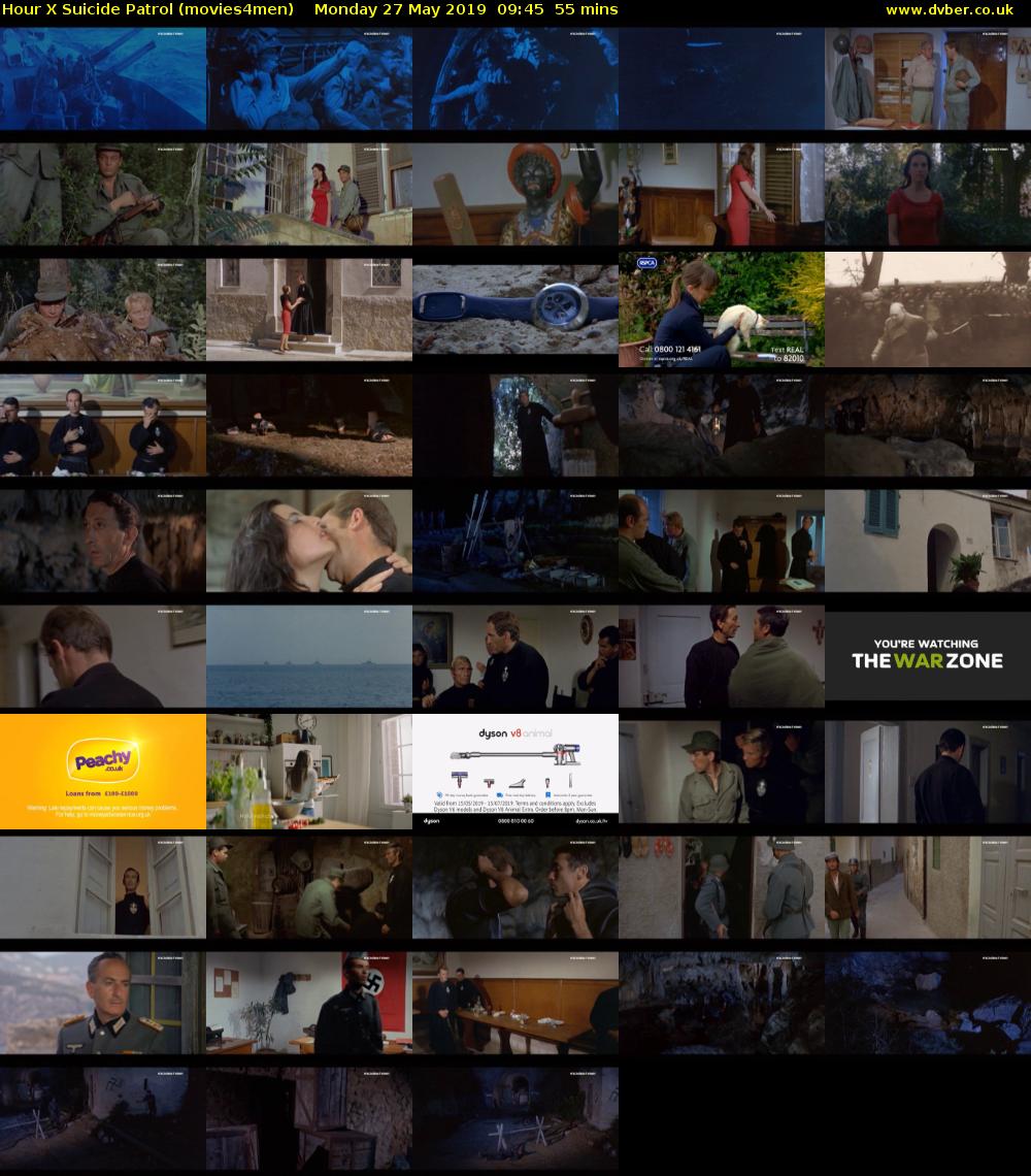 Hour X Suicide Patrol (movies4men) Monday 27 May 2019 09:45 - 10:40