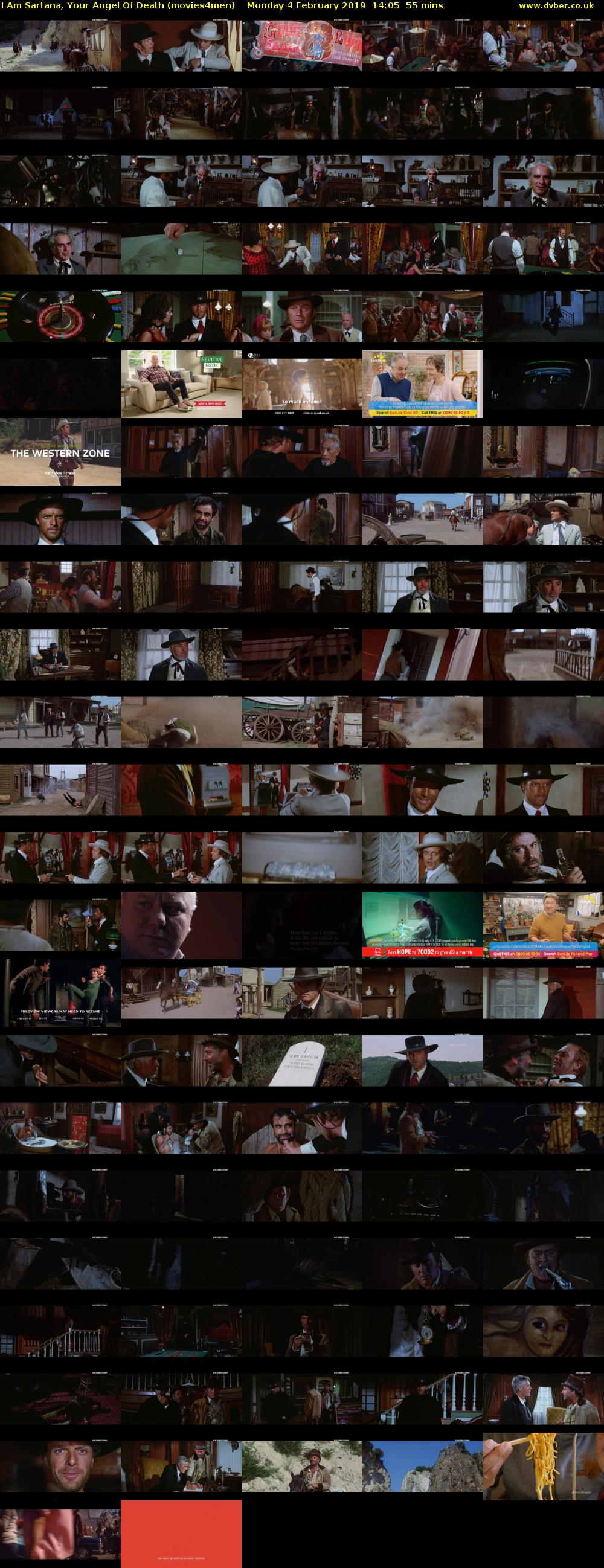 I Am Sartana, Your Angel Of Death (movies4men) Monday 4 February 2019 14:05 - 15:00