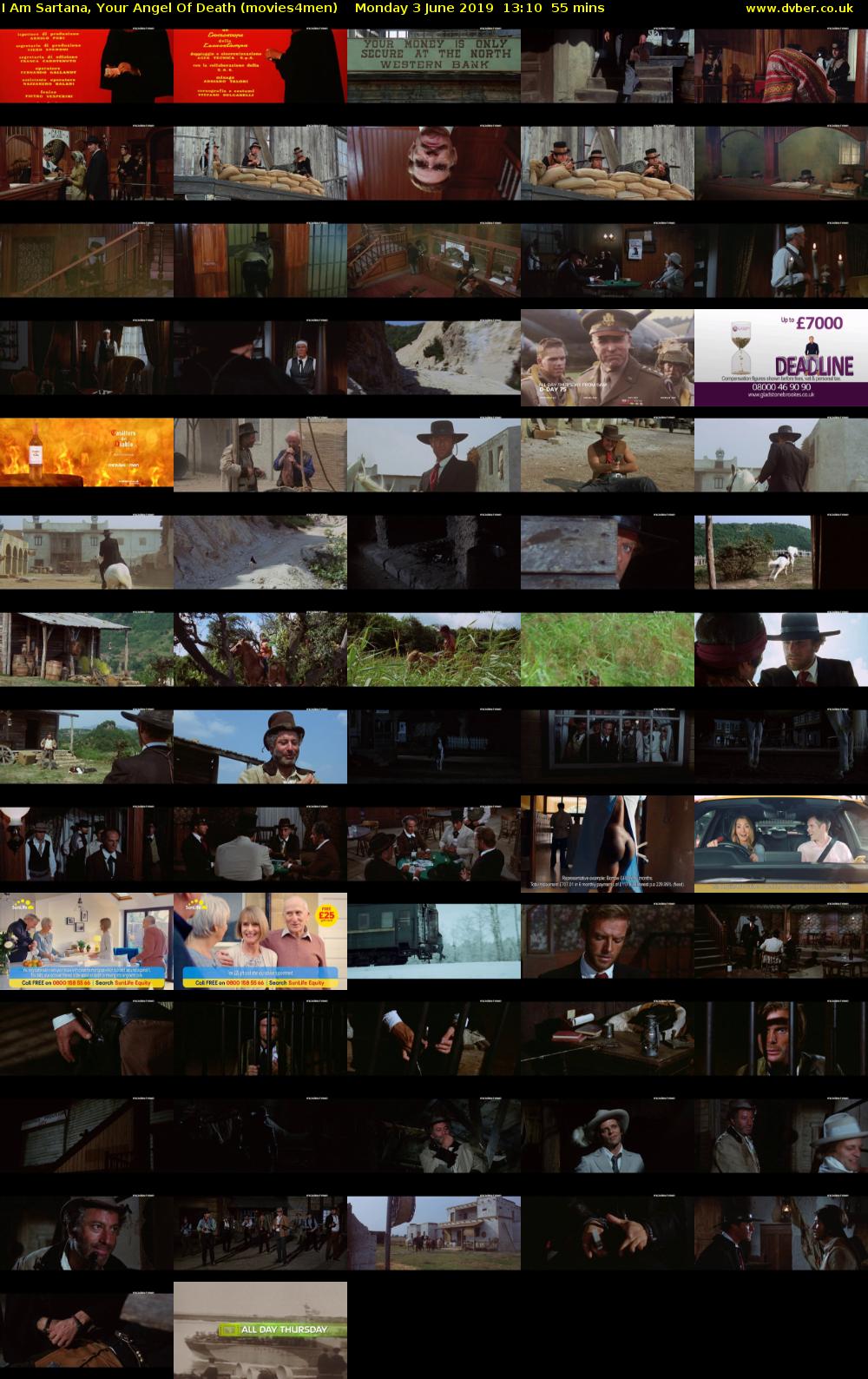 I Am Sartana, Your Angel Of Death (movies4men) Monday 3 June 2019 13:10 - 14:05