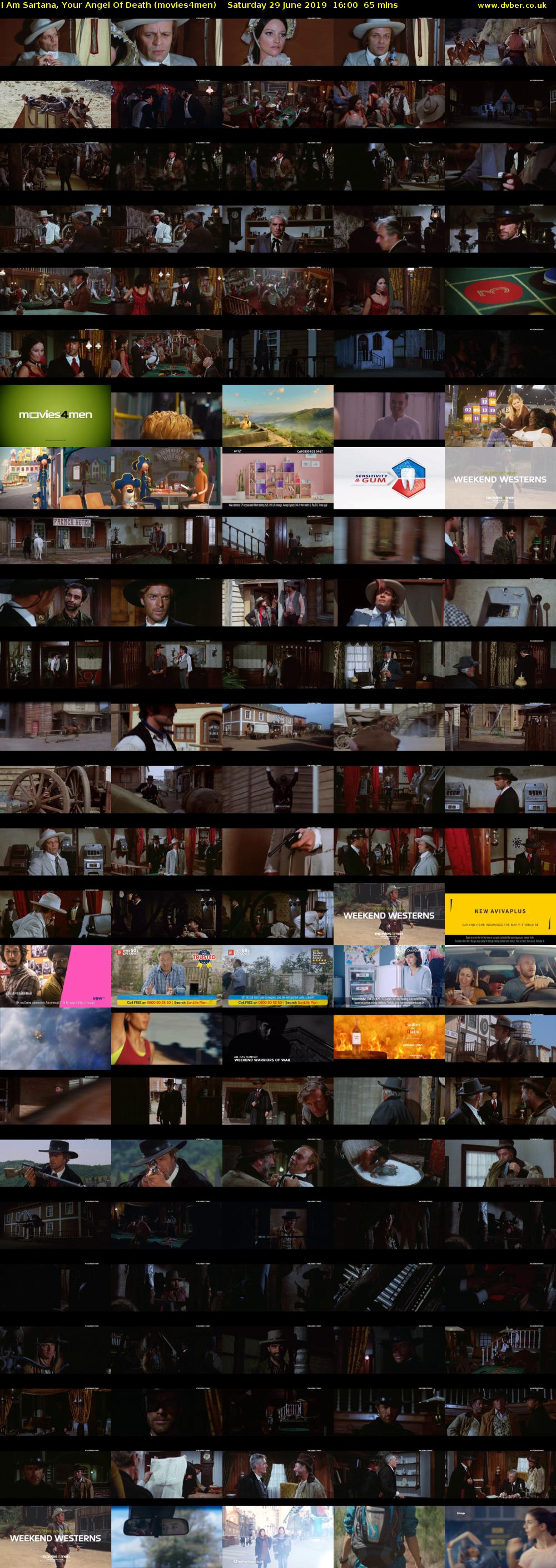 I Am Sartana, Your Angel Of Death (movies4men) Saturday 29 June 2019 16:00 - 17:05