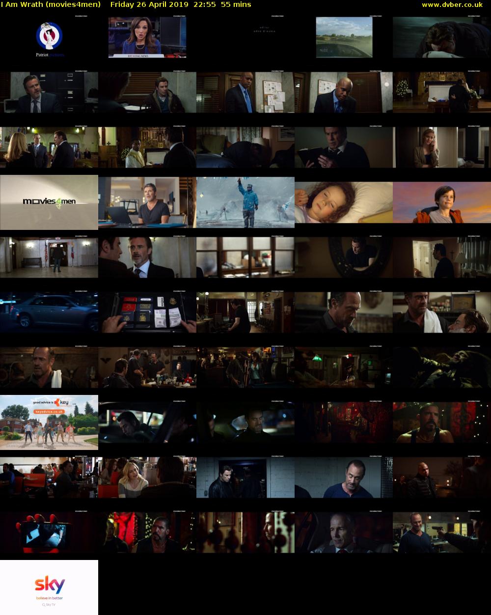 I Am Wrath (movies4men) Friday 26 April 2019 22:55 - 23:50