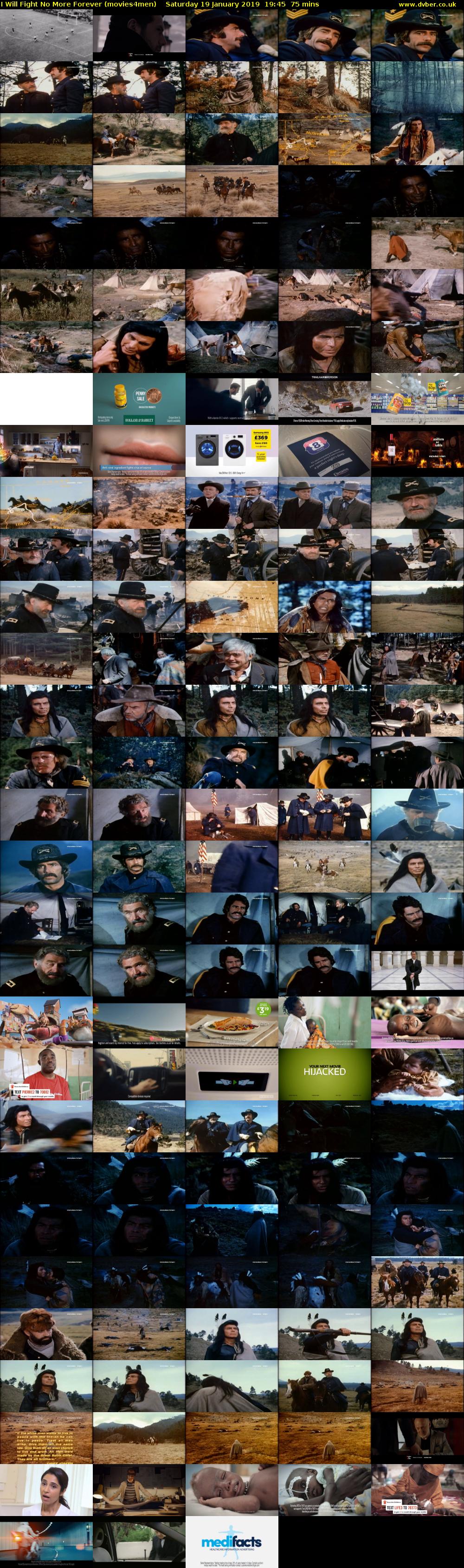 I Will Fight No More Forever (movies4men) Saturday 19 January 2019 19:45 - 21:00