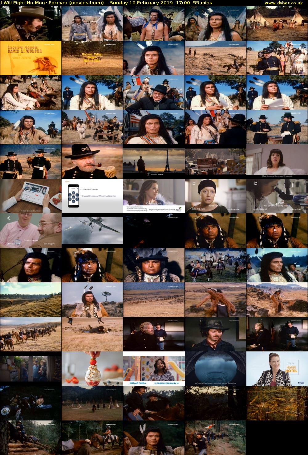 I Will Fight No More Forever (movies4men) Sunday 10 February 2019 17:00 - 17:55