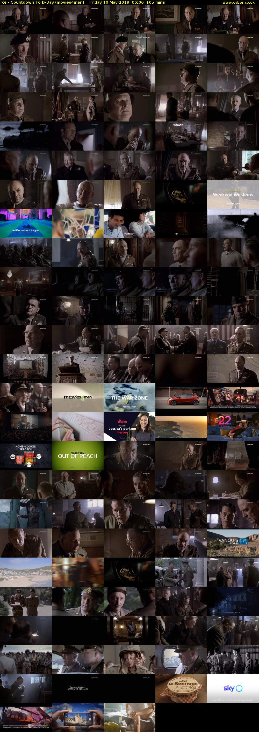 Ike - Countdown To D-Day (movies4men) Friday 10 May 2019 06:00 - 07:45