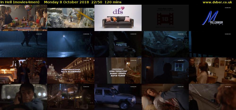 In Hell (movies4men) Monday 8 October 2018 22:50 - 00:50