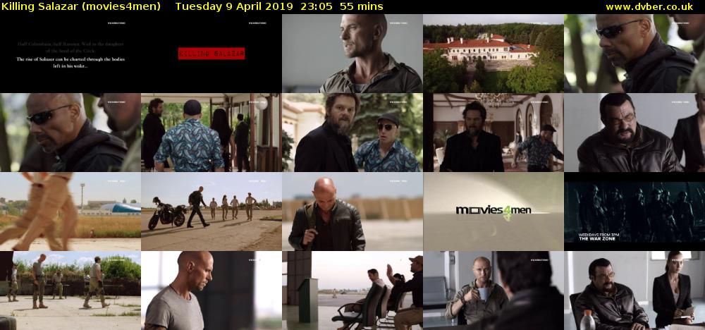 Killing Salazar (movies4men) Tuesday 9 April 2019 23:05 - 00:00