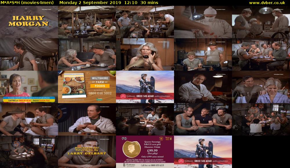 M*A*S*H (movies4men) Monday 2 September 2019 12:10 - 12:40