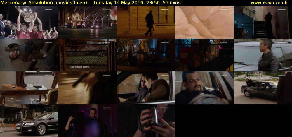 Mercenary: Absolution (movies4men) Tuesday 14 May 2019 23:50 - 00:45