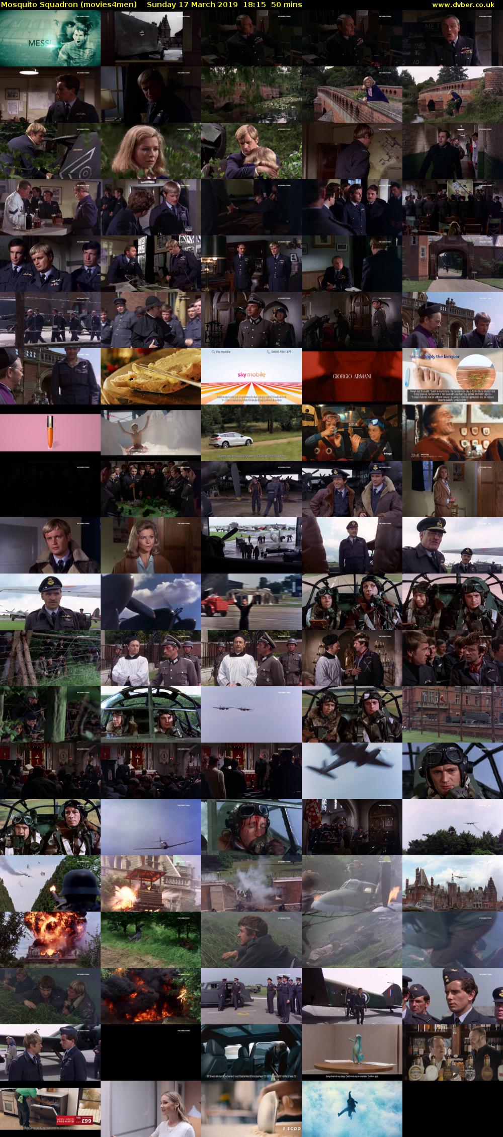 Mosquito Squadron (movies4men) Sunday 17 March 2019 18:15 - 19:05