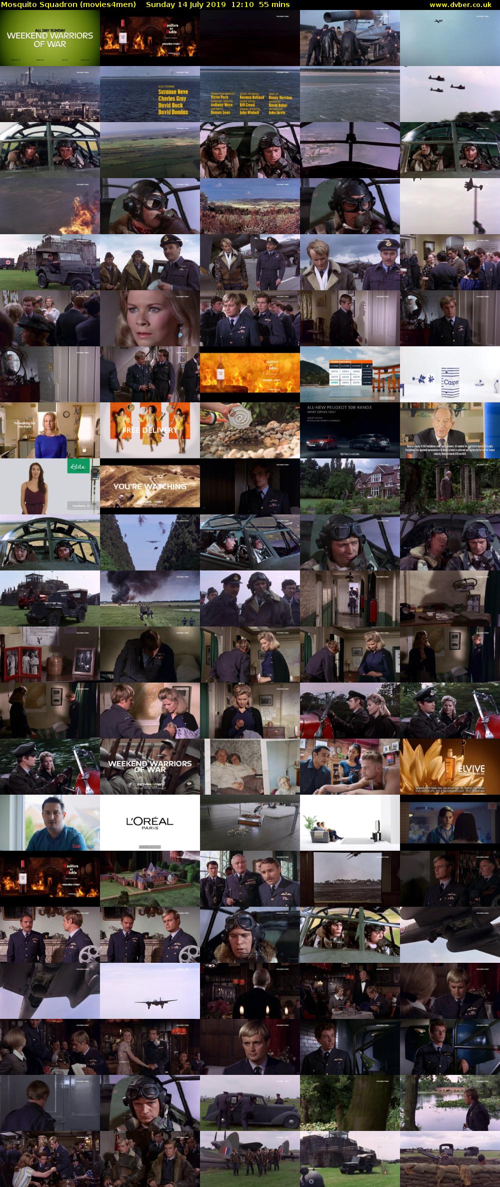 Mosquito Squadron (movies4men) Sunday 14 July 2019 12:10 - 13:05