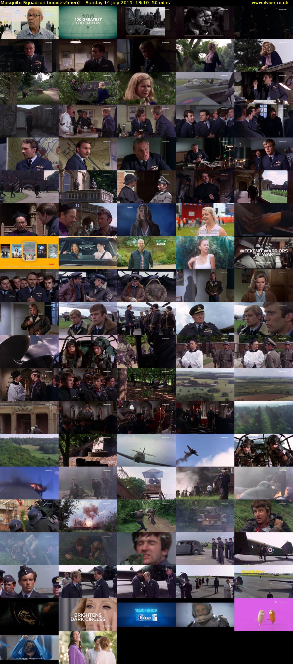 Mosquito Squadron (movies4men) Sunday 14 July 2019 13:10 - 14:00