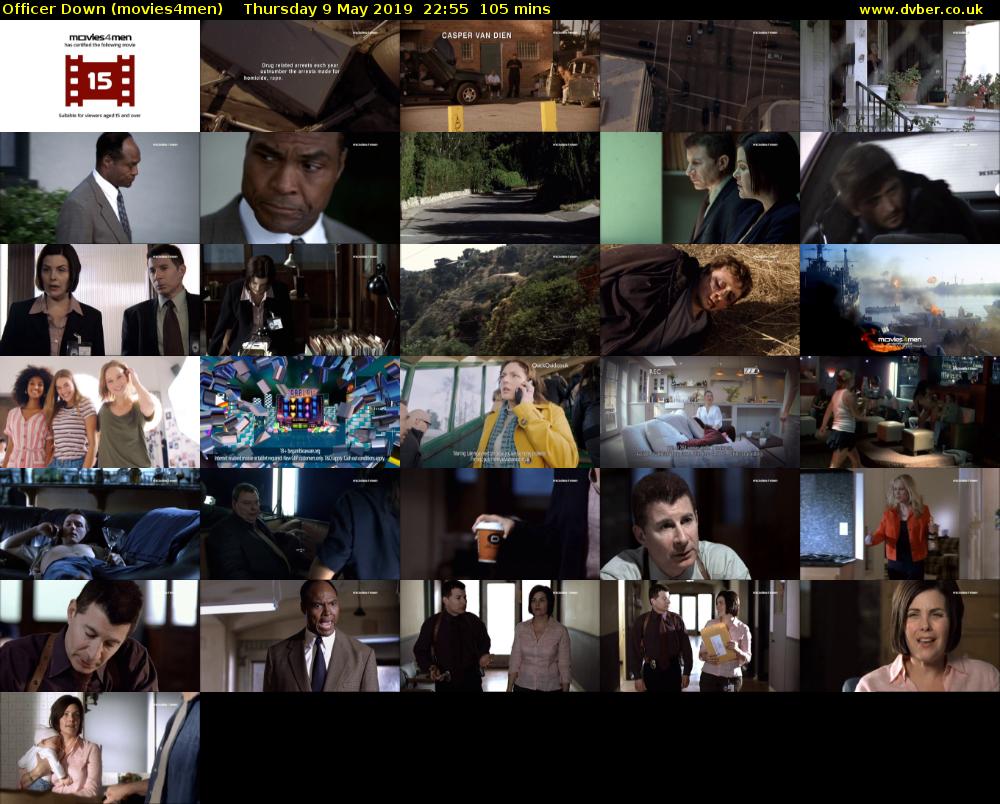 Officer Down (movies4men) Thursday 9 May 2019 22:55 - 00:40