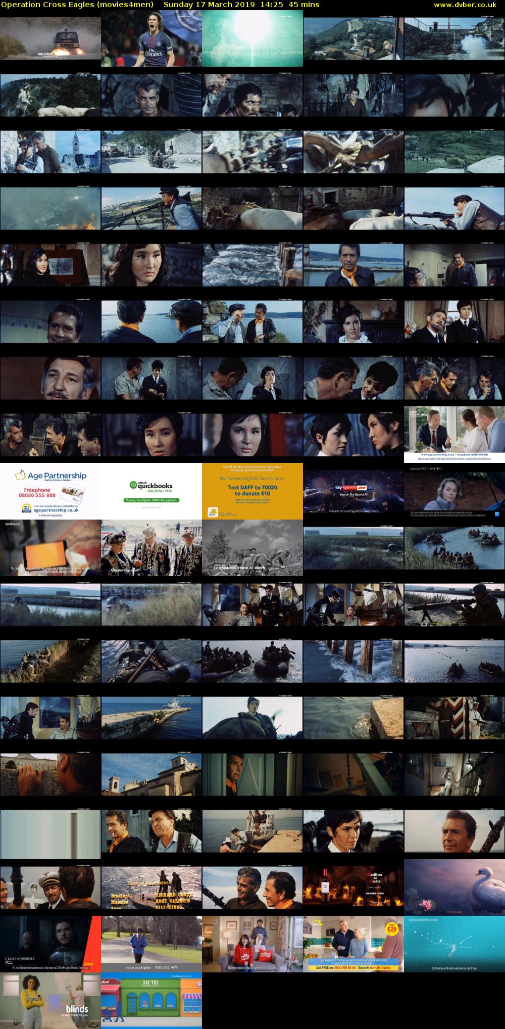 Operation Cross Eagles (movies4men) Sunday 17 March 2019 14:25 - 15:10