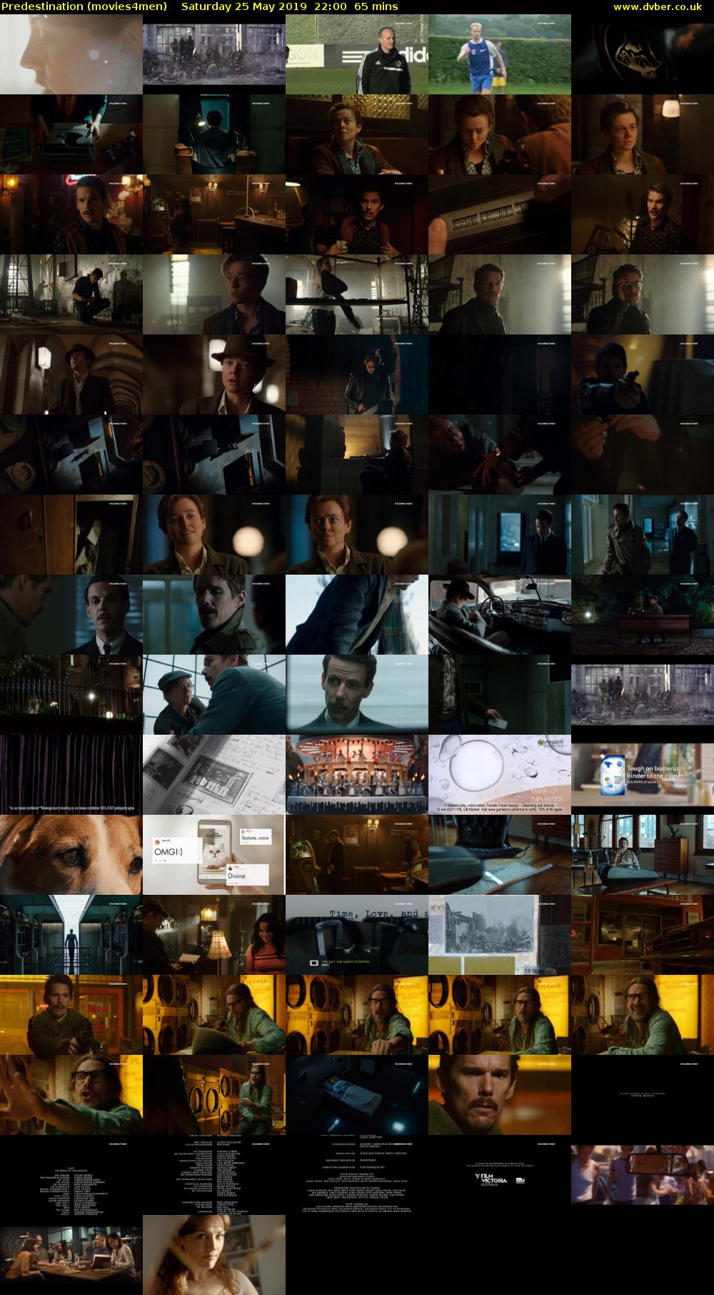 Predestination (movies4men) Saturday 25 May 2019 22:00 - 23:05