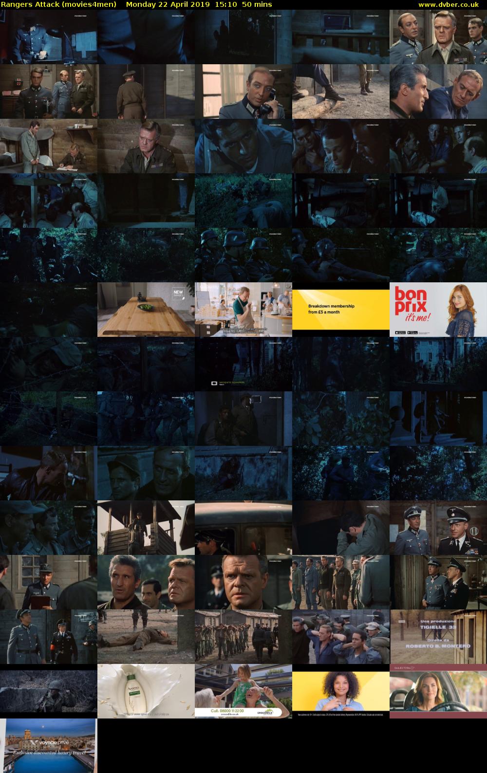 Rangers Attack (movies4men) Monday 22 April 2019 15:10 - 16:00