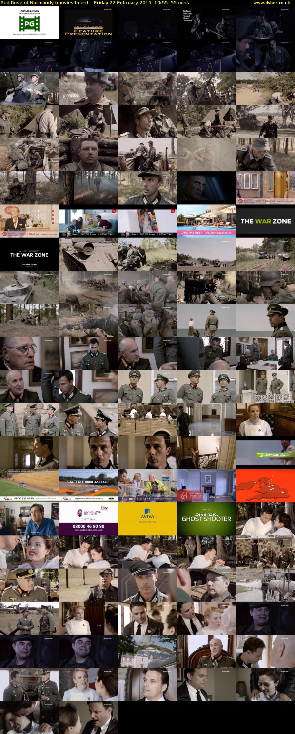 Red Rose of Normandy (movies4men) Friday 22 February 2019 14:55 - 15:50