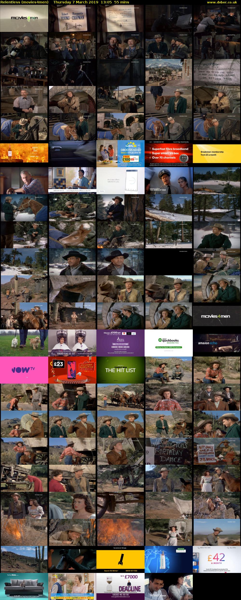 Relentless (movies4men) Thursday 7 March 2019 13:05 - 14:00