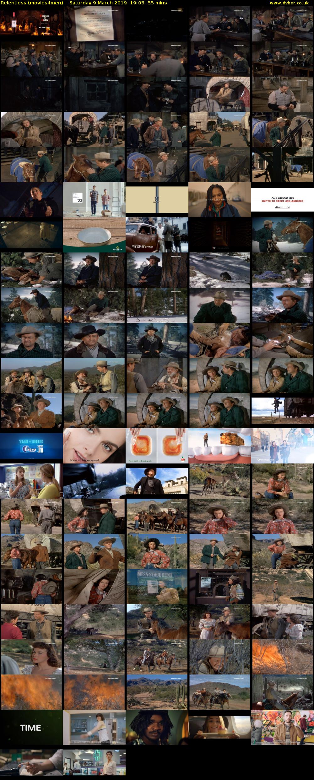 Relentless (movies4men) Saturday 9 March 2019 19:05 - 20:00
