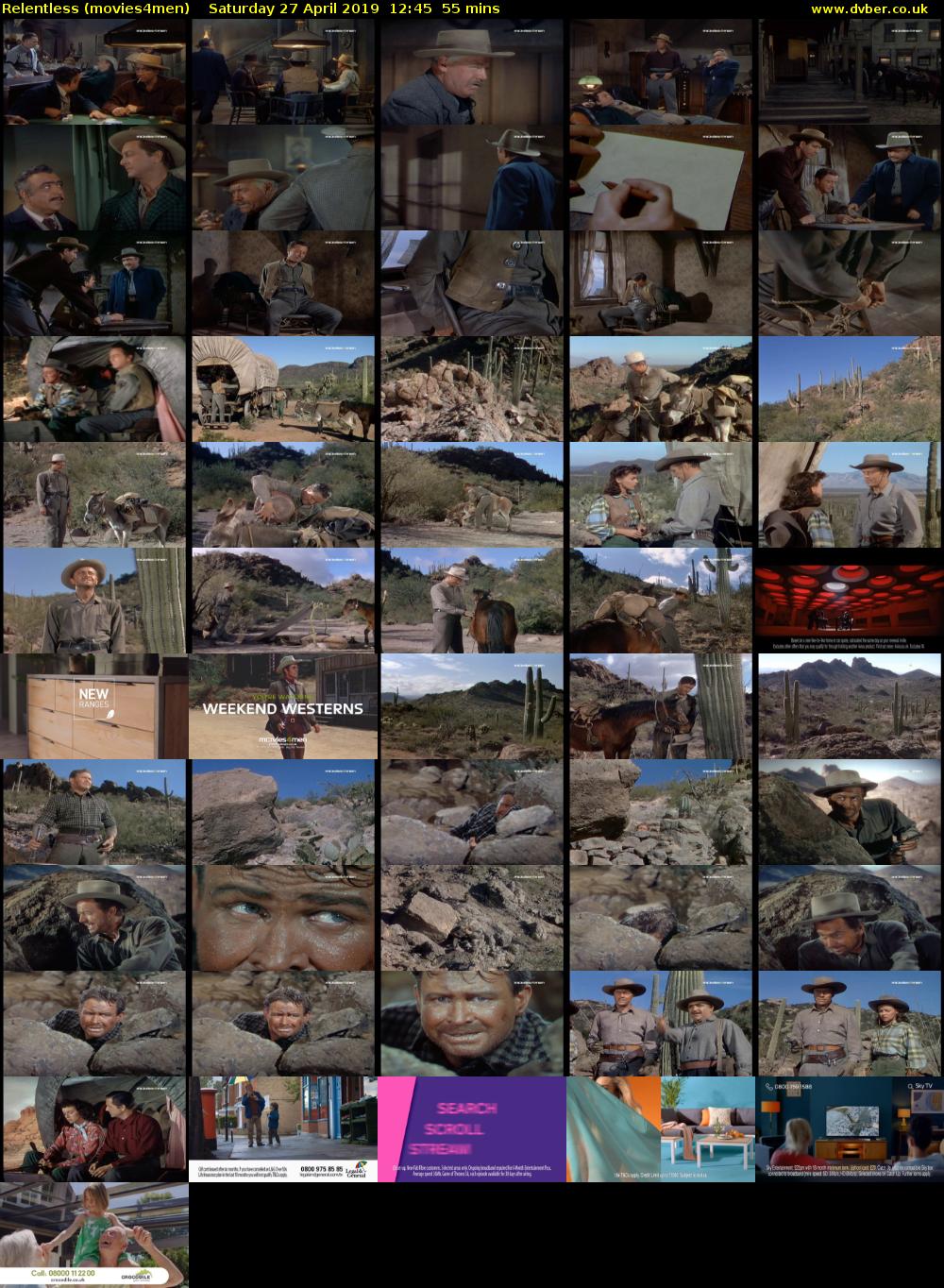 Relentless (movies4men) Saturday 27 April 2019 12:45 - 13:40