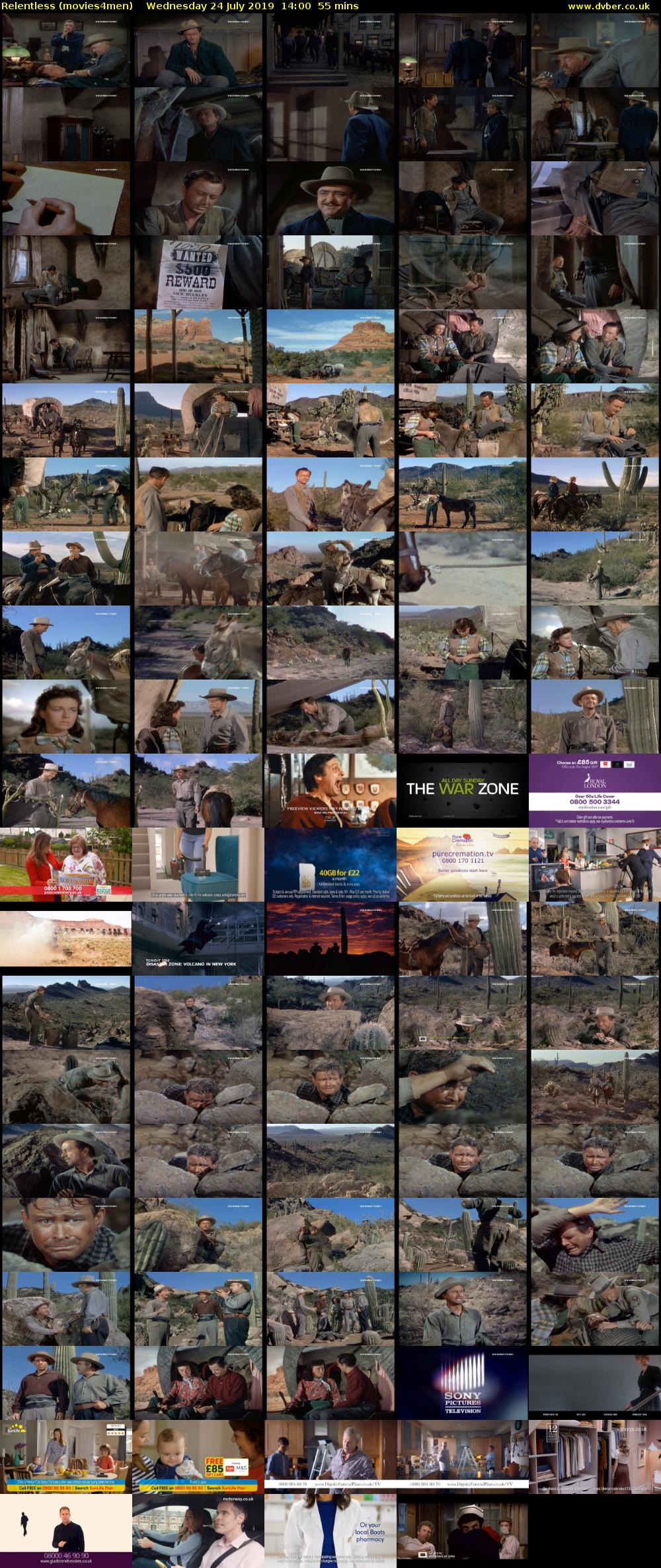 Relentless (movies4men) Wednesday 24 July 2019 14:00 - 14:55