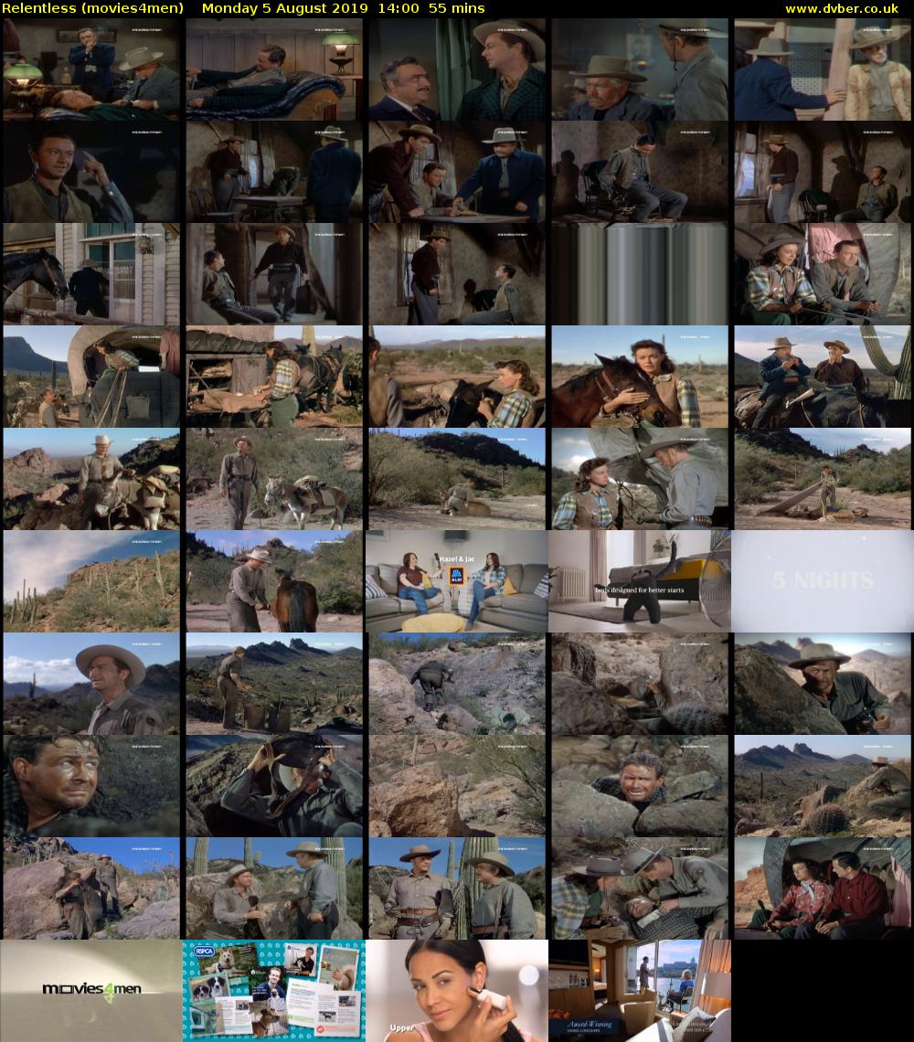 Relentless (movies4men) Monday 5 August 2019 14:00 - 14:55