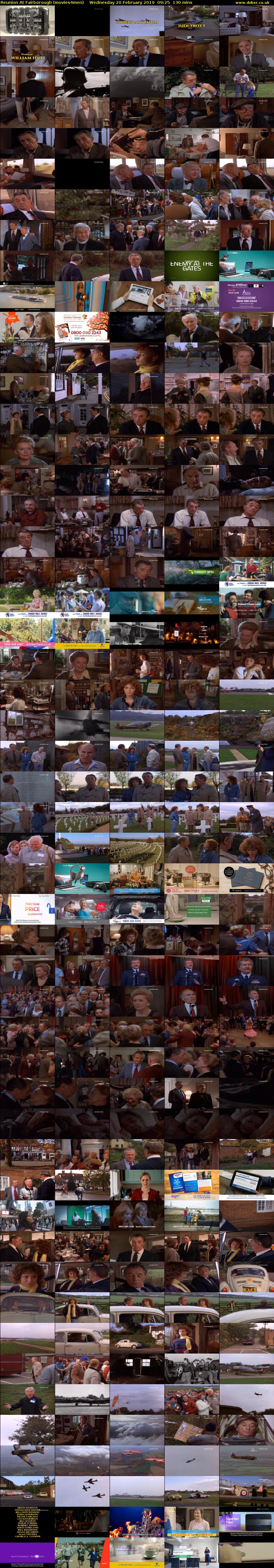 Reunion At Fairborough (movies4men) Wednesday 20 February 2019 09:25 - 11:35