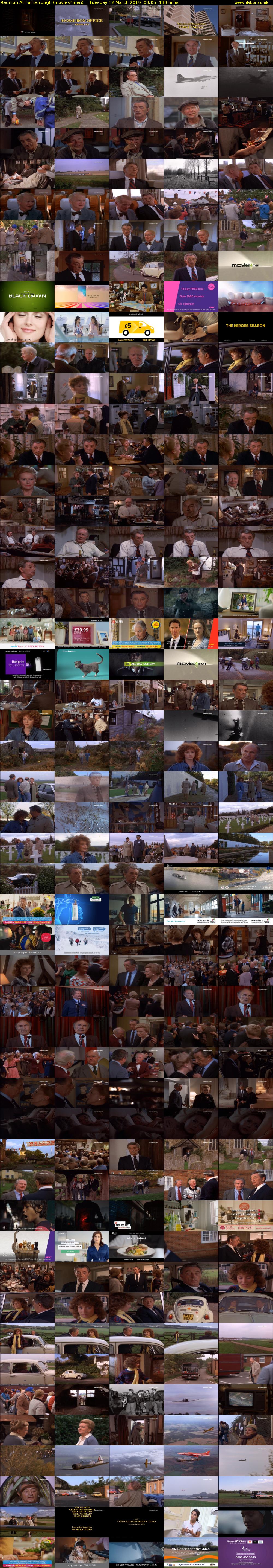 Reunion At Fairborough (movies4men) Tuesday 12 March 2019 09:05 - 11:15
