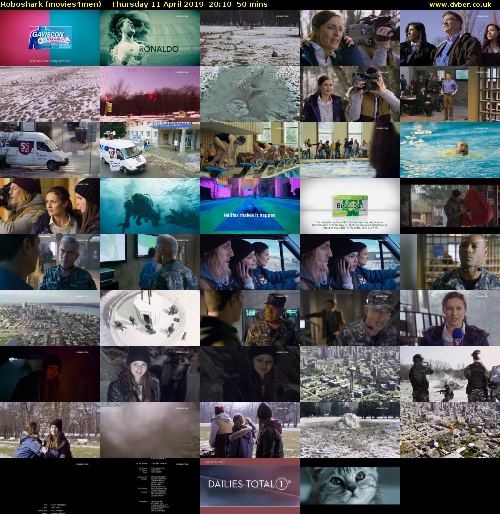 Roboshark (movies4men) Thursday 11 April 2019 20:10 - 21:00