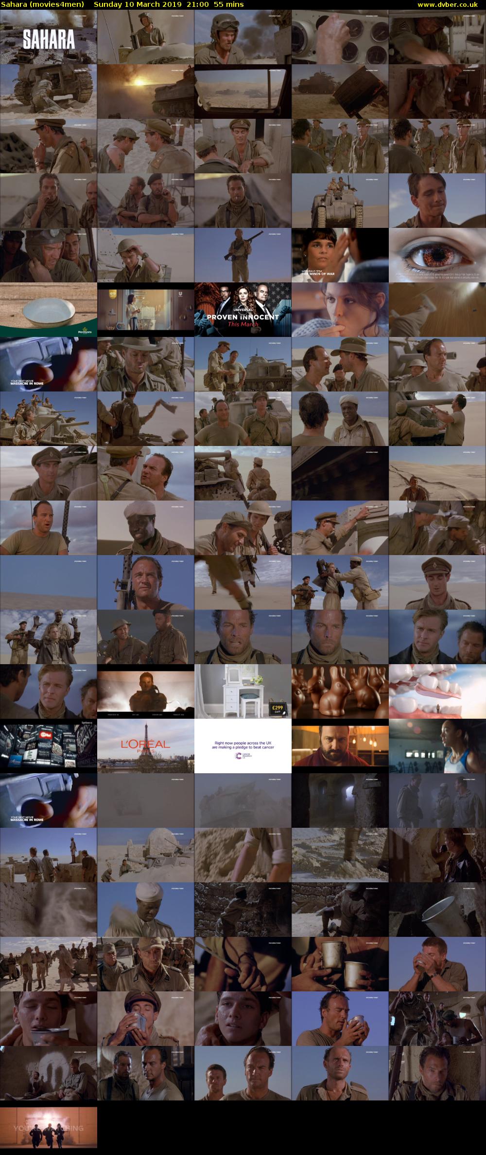 Sahara (movies4men) Sunday 10 March 2019 21:00 - 21:55