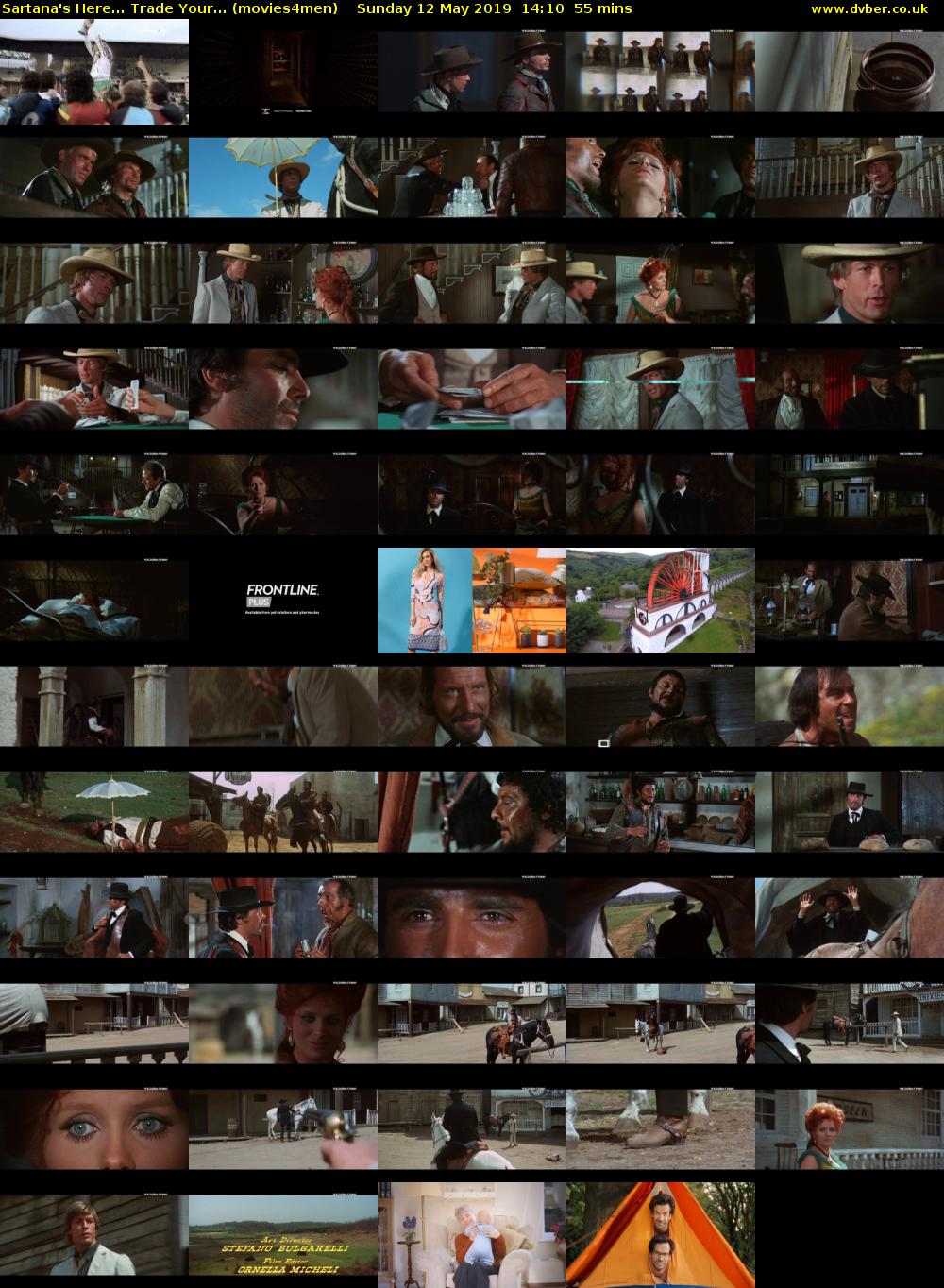 Sartana's Here... Trade Your... (movies4men) Sunday 12 May 2019 14:10 - 15:05