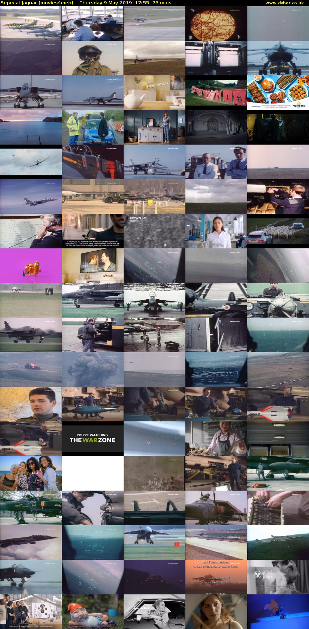 Sepecat Jaguar (movies4men) Thursday 9 May 2019 17:55 - 19:10