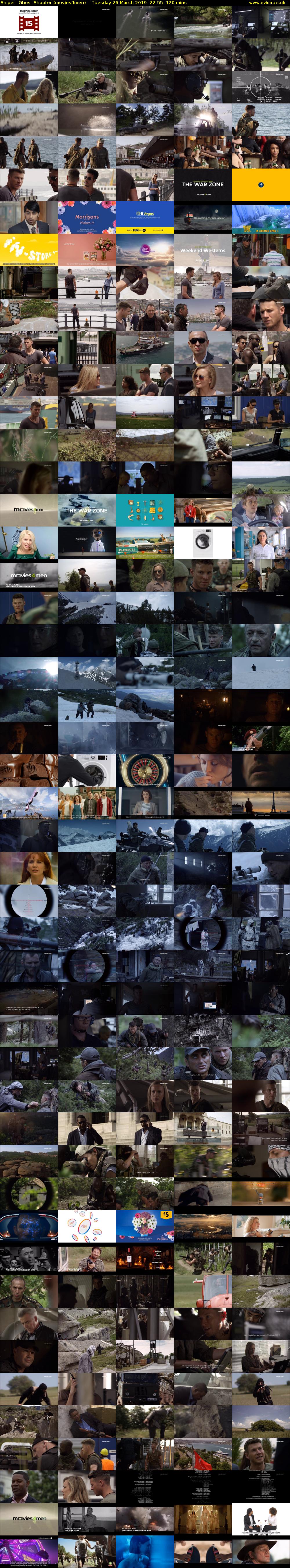 Sniper: Ghost Shooter (movies4men) Tuesday 26 March 2019 22:55 - 00:55