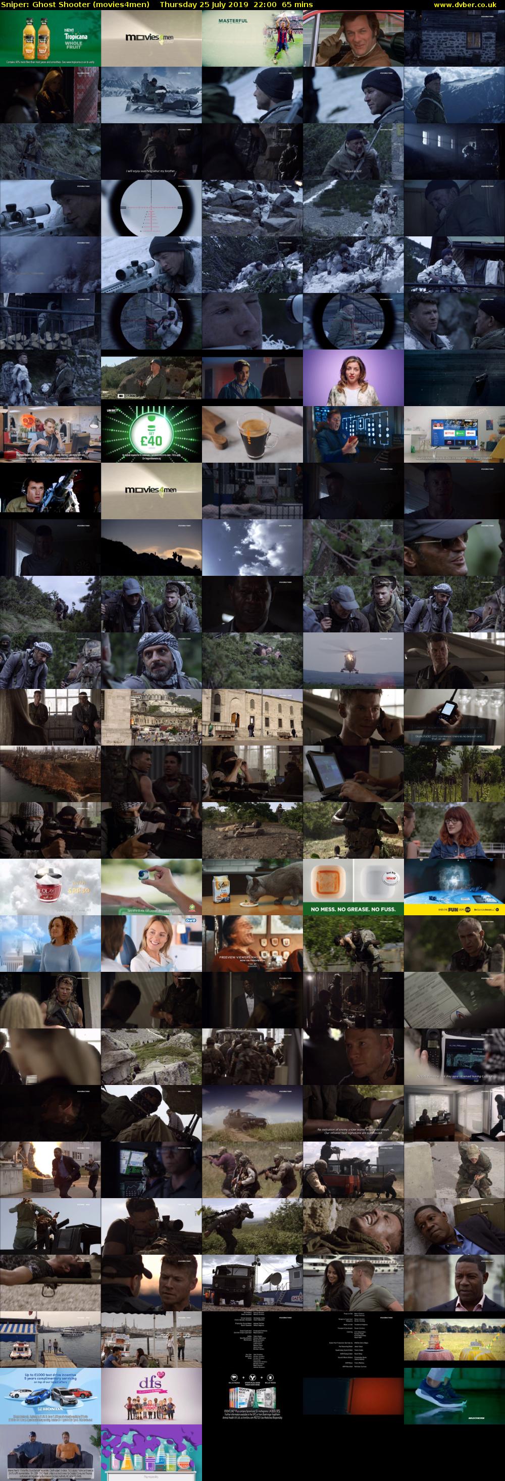 Sniper: Ghost Shooter (movies4men) Thursday 25 July 2019 22:00 - 23:05