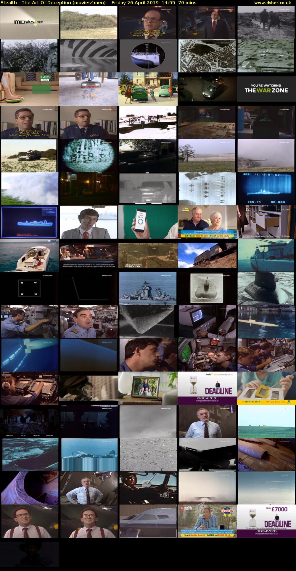 Stealth - The Art Of Deception (movies4men) Friday 26 April 2019 14:55 - 16:05