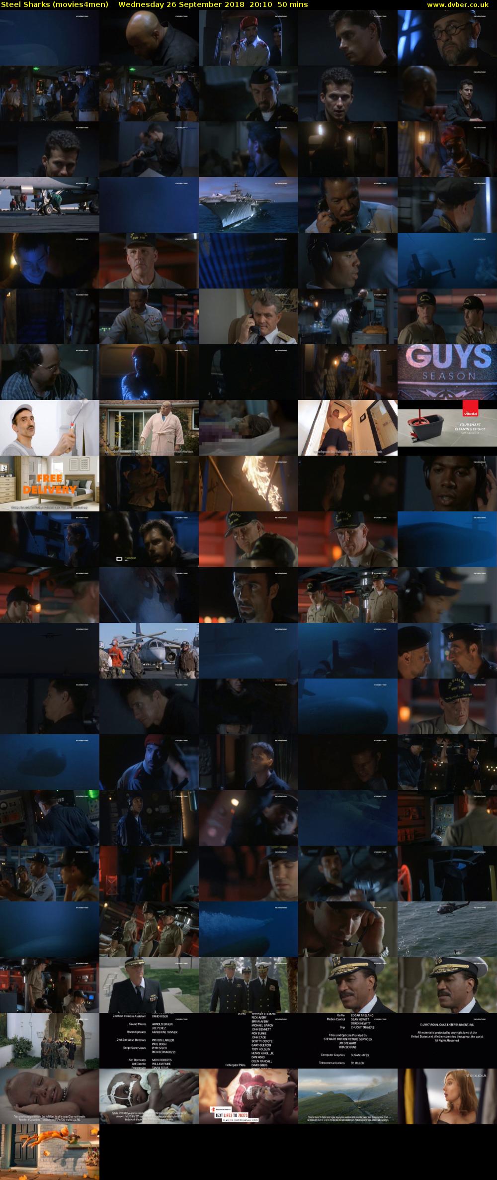 Steel Sharks (movies4men) Wednesday 26 September 2018 20:10 - 21:00