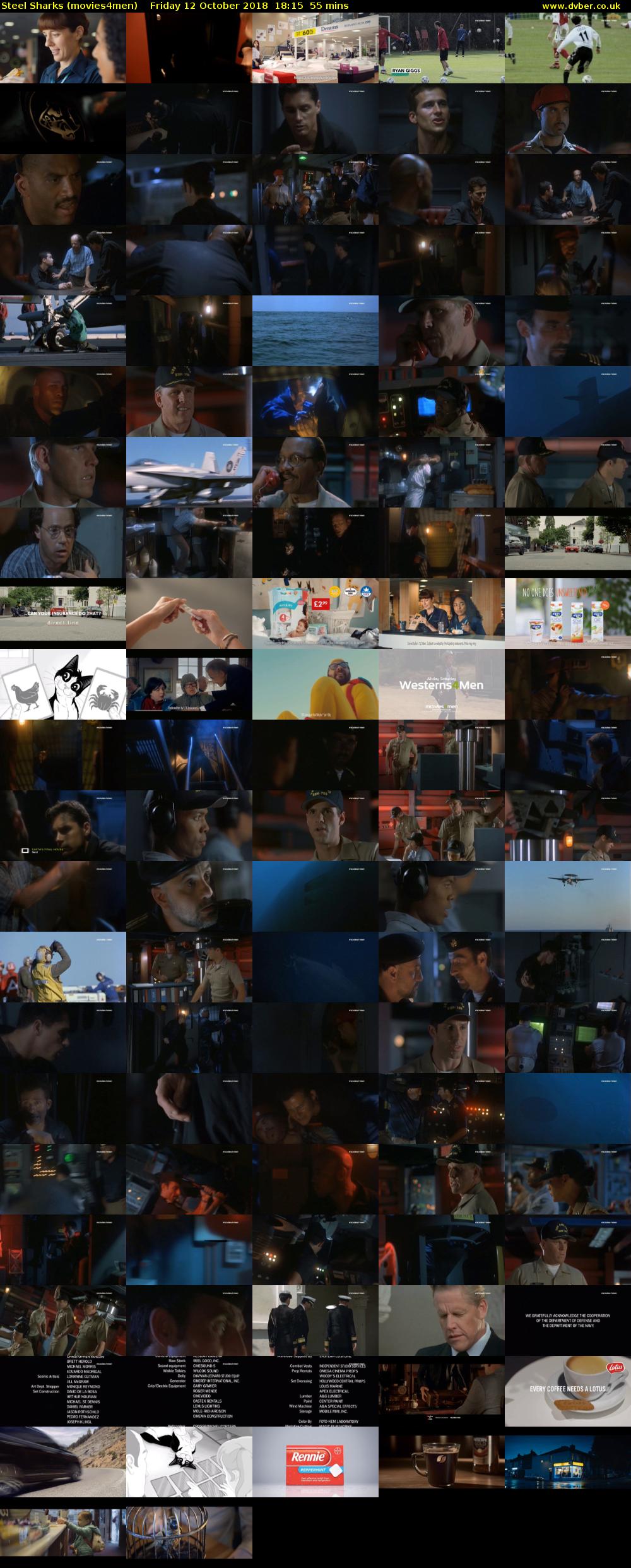 Steel Sharks (movies4men) Friday 12 October 2018 18:15 - 19:10