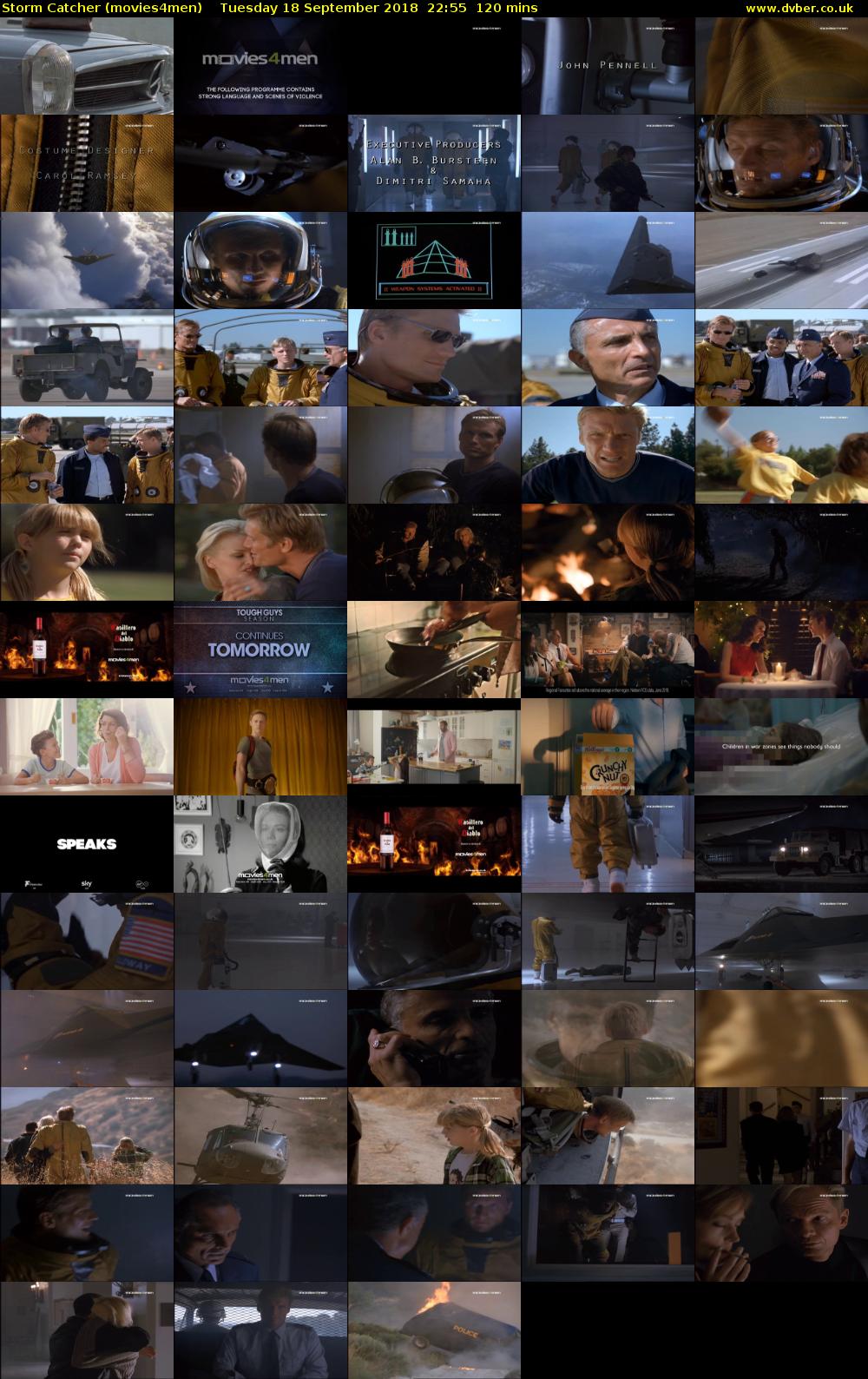 Storm Catcher (movies4men) Tuesday 18 September 2018 22:55 - 00:55