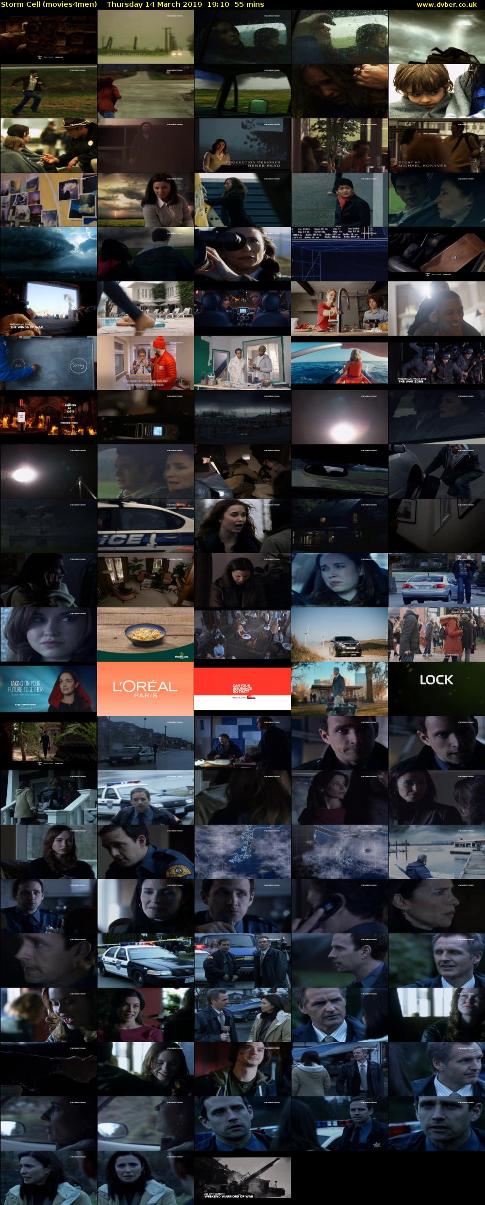 Storm Cell (movies4men) Thursday 14 March 2019 19:10 - 20:05