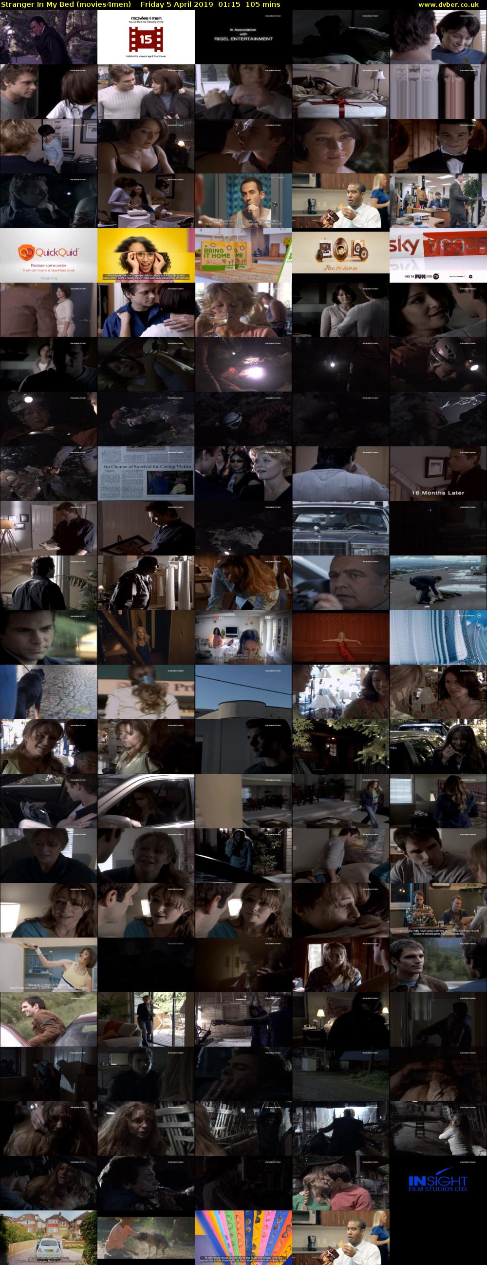 Stranger In My Bed (movies4men) Friday 5 April 2019 01:15 - 03:00