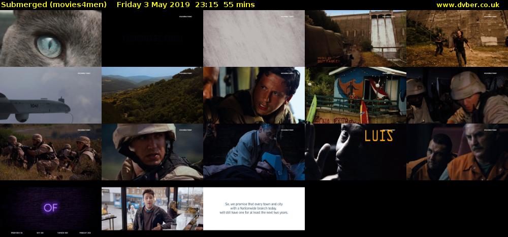 Submerged (movies4men) Friday 3 May 2019 23:15 - 00:10