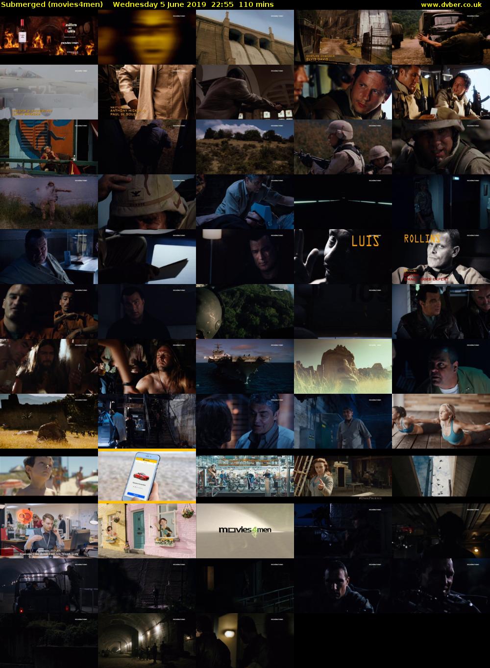 Submerged (movies4men) Wednesday 5 June 2019 22:55 - 00:45