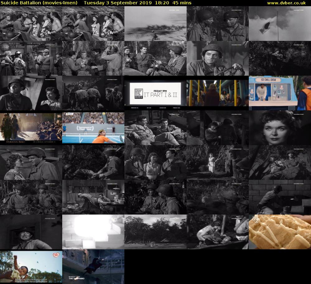 Suicide Battalion (movies4men) Tuesday 3 September 2019 18:20 - 19:05