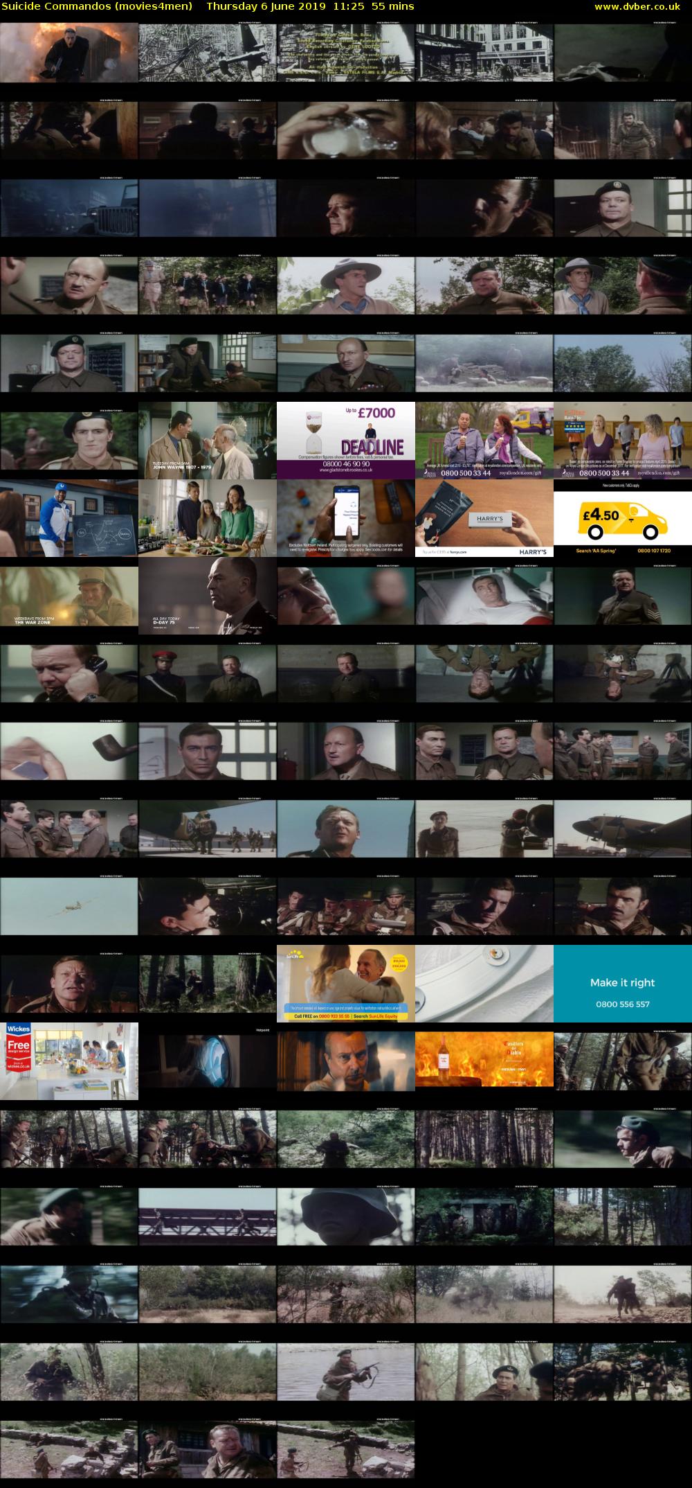 Suicide Commandos (movies4men) Thursday 6 June 2019 11:25 - 12:20