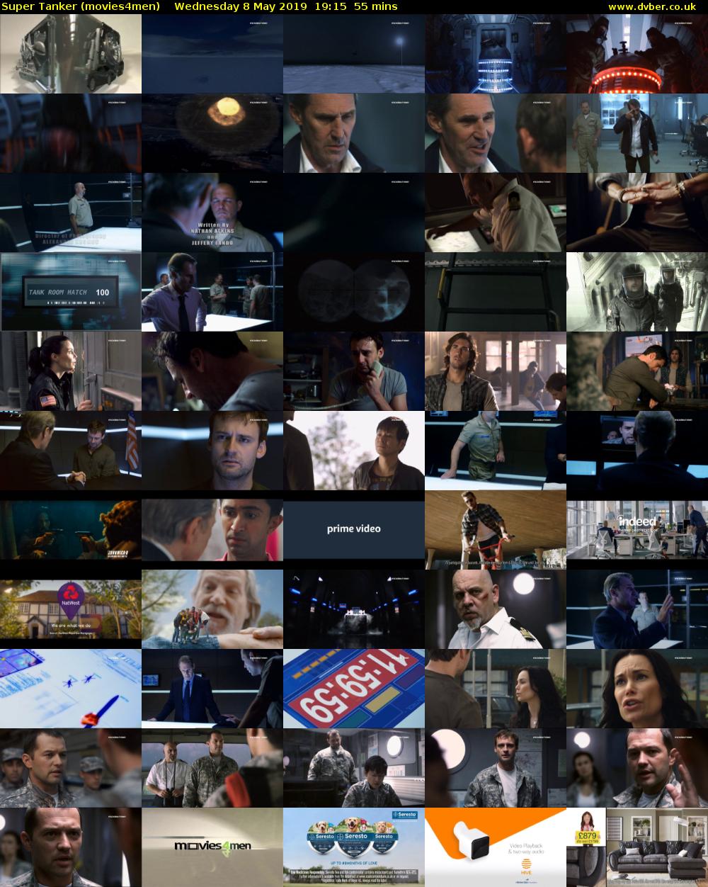 Super Tanker (movies4men) Wednesday 8 May 2019 19:15 - 20:10