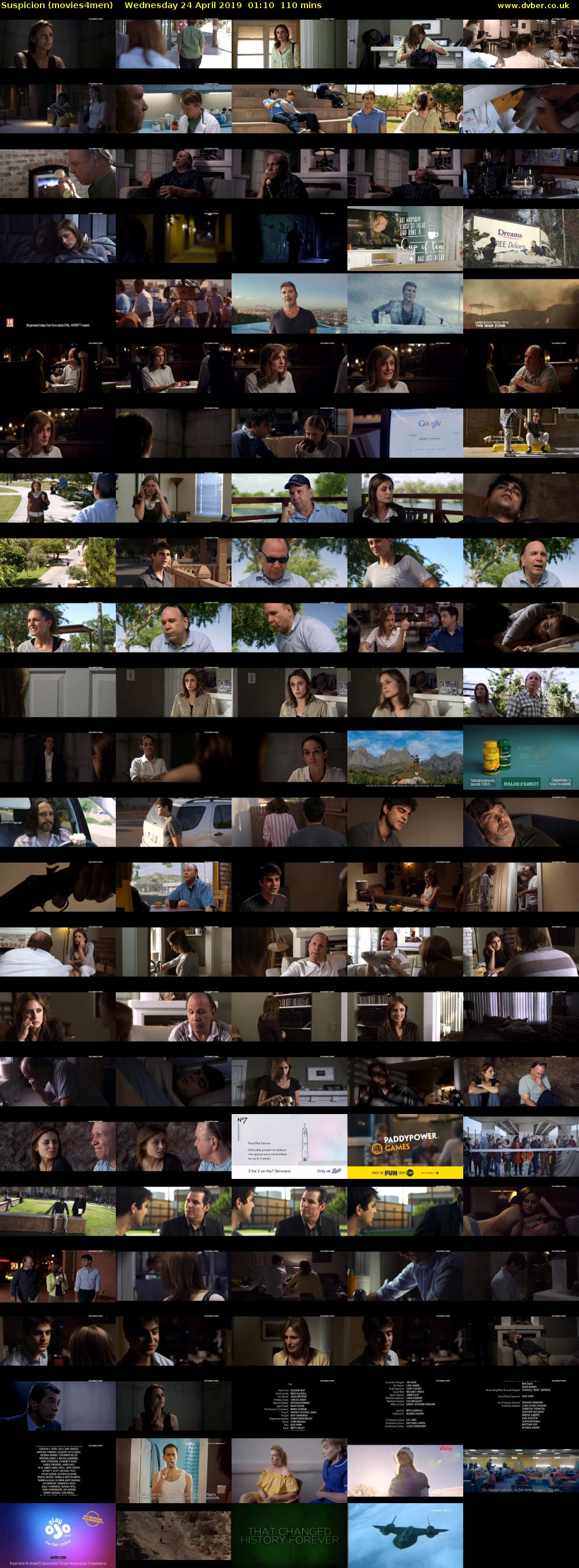 Suspicion (movies4men) Wednesday 24 April 2019 01:10 - 03:00