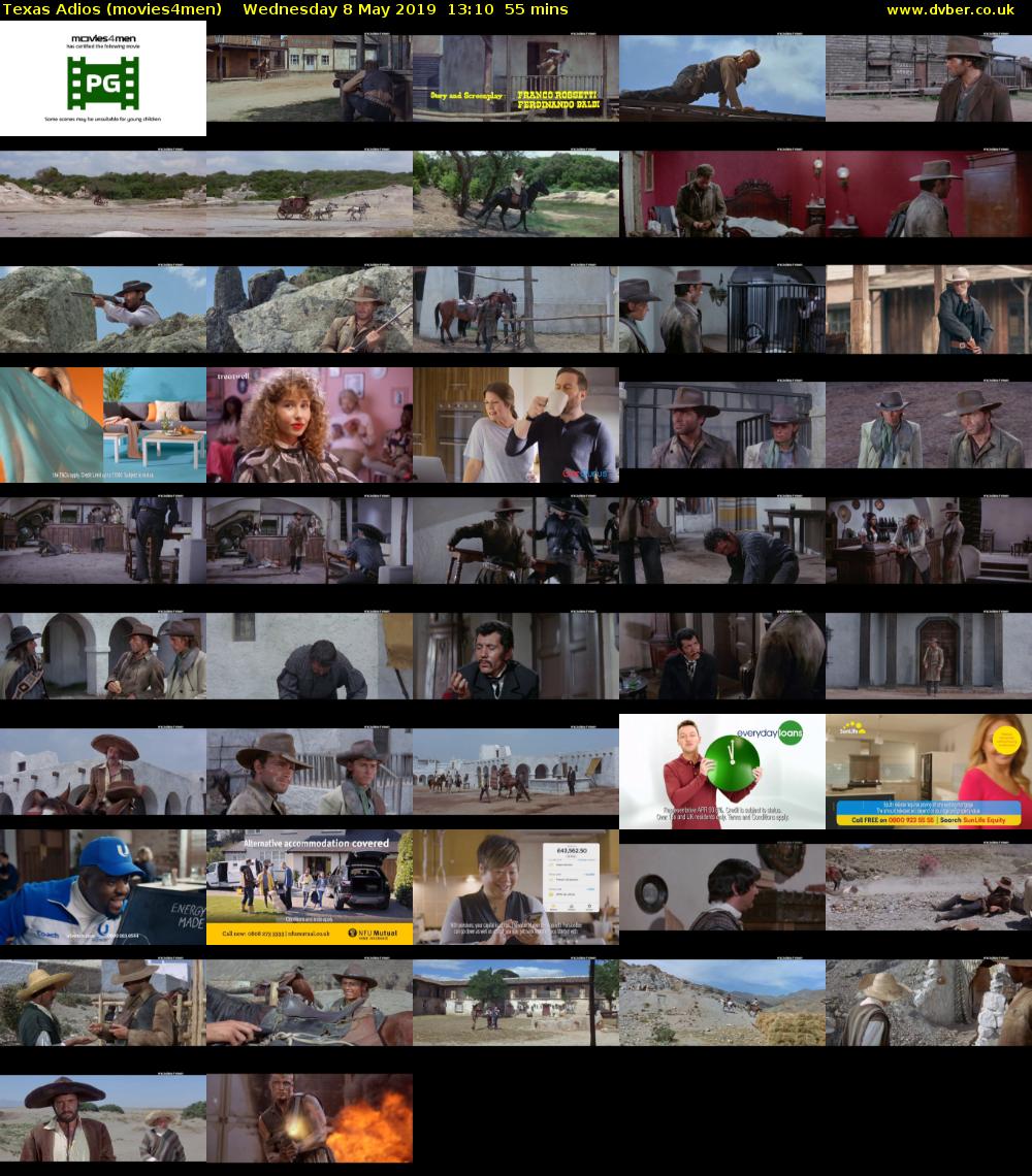 Texas Adios (movies4men) Wednesday 8 May 2019 13:10 - 14:05